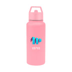Jasper Recycled Stainless Steel Bottle, 32 oz - Pink - Colorbrite