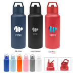 Jasper Recycled Stainless Steel Bottle, 32 oz