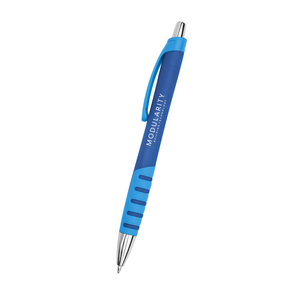 Jaxon Pen in Recycled ABS - Blue - Silk Screen