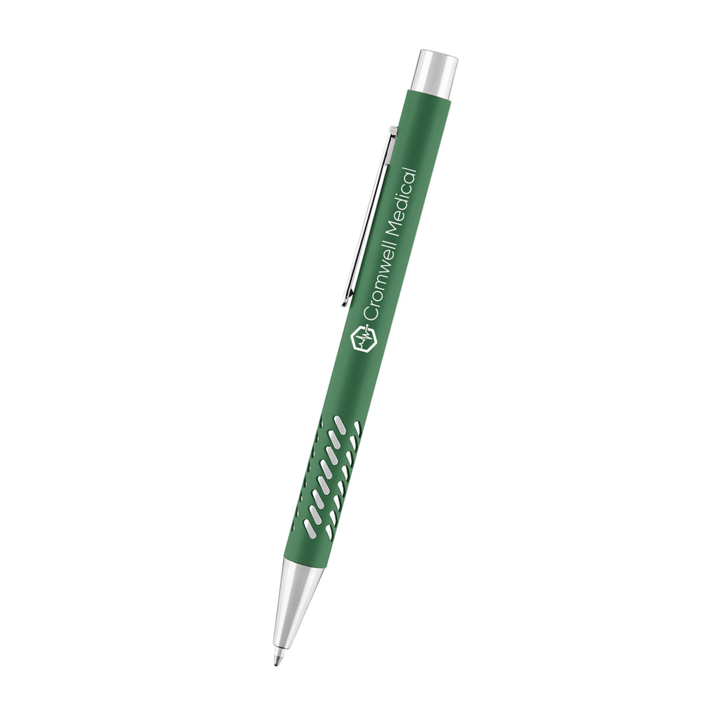 Jayden Pen in Recycled Aluminum - Green - Silk Screen
