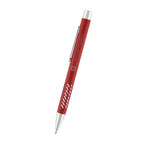 Jayden Pen in Recycled Aluminum - Red - Laser Engraving