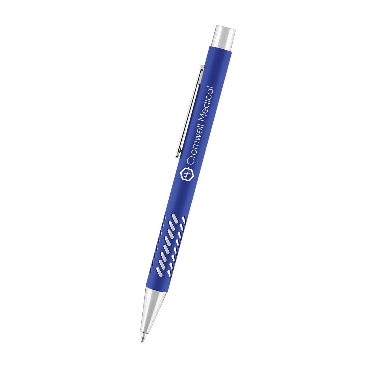 Jayden Pen in Recycled Aluminum - Royal Blue - Silk Screen