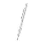Jayden Pen in Recycled Aluminum - White - Laser Engraving