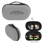 Jet Set Toiletry Bag in Silicone - Gray - Silk Screen