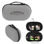 Jet Set Toiletry Bag in Silicone - Gray - Silk Screen