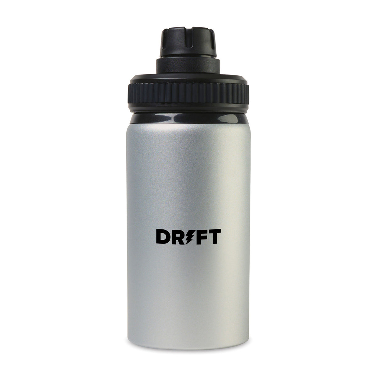 Jett Aluminum Water Bottle with Chug Lid, 16 oz - Silver - View 1