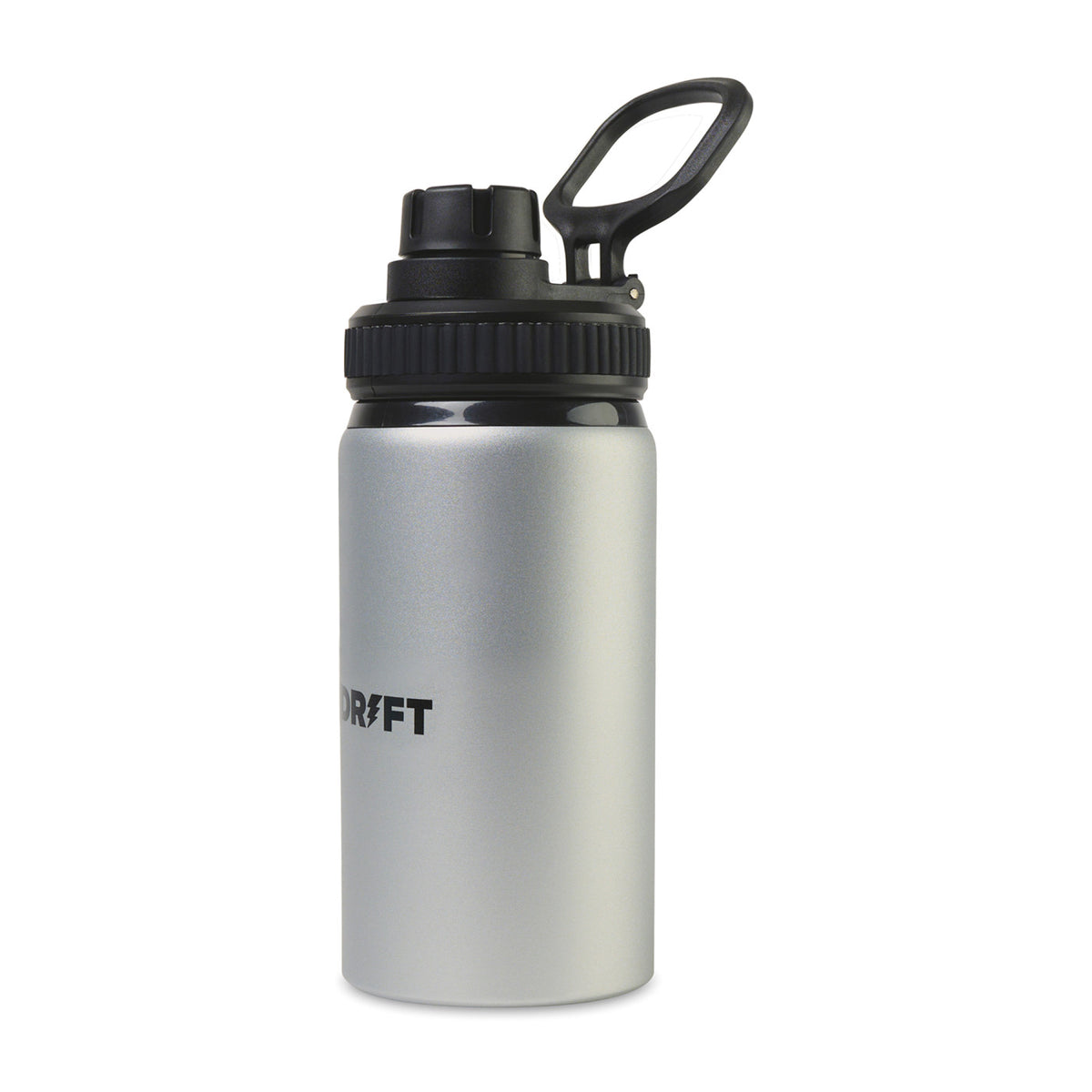 Jett Aluminum Water Bottle with Chug Lid, 16 oz - Silver - View 2
