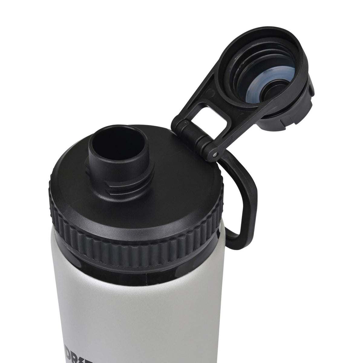 Jett Aluminum Water Bottle with Chug Lid, 16 oz - Silver - View 3