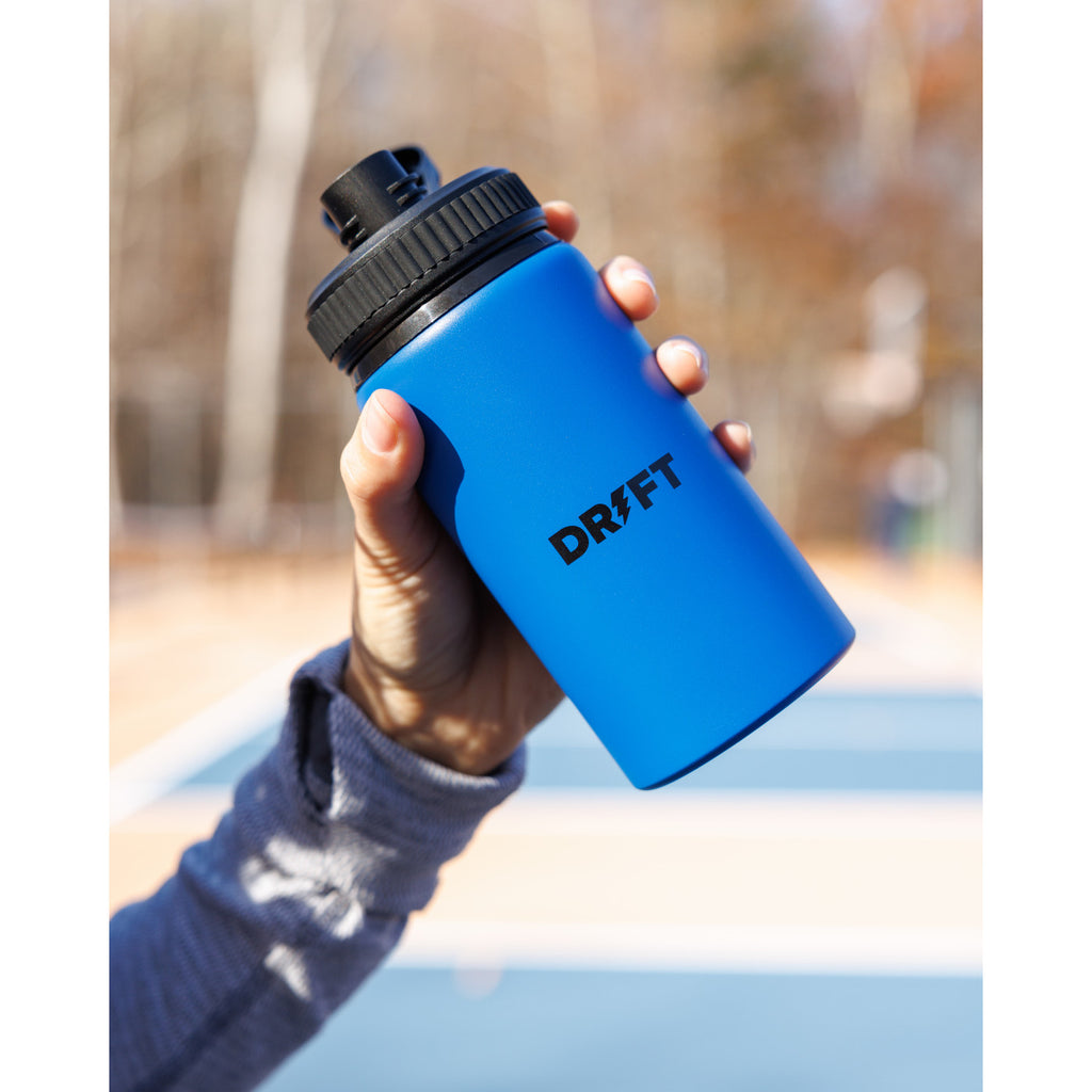 Jett Aluminum Water Bottle with Chug Lid, 16 oz - Sport Blue - View 6