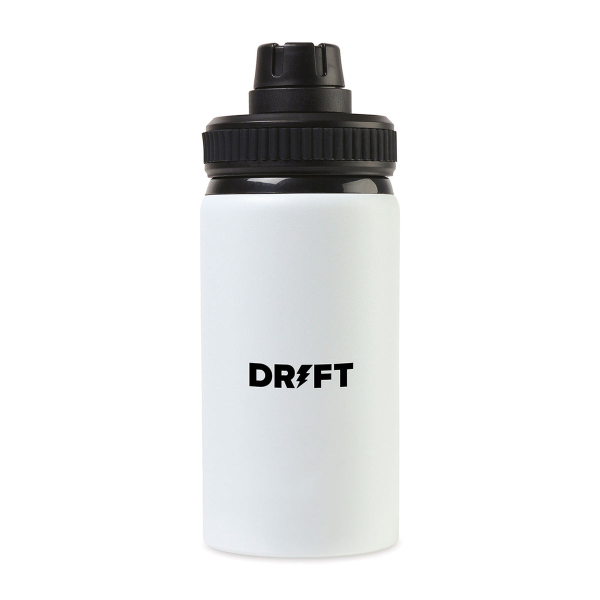 Jett Aluminum Water Bottle with Chug Lid, 16 oz - White - View 1