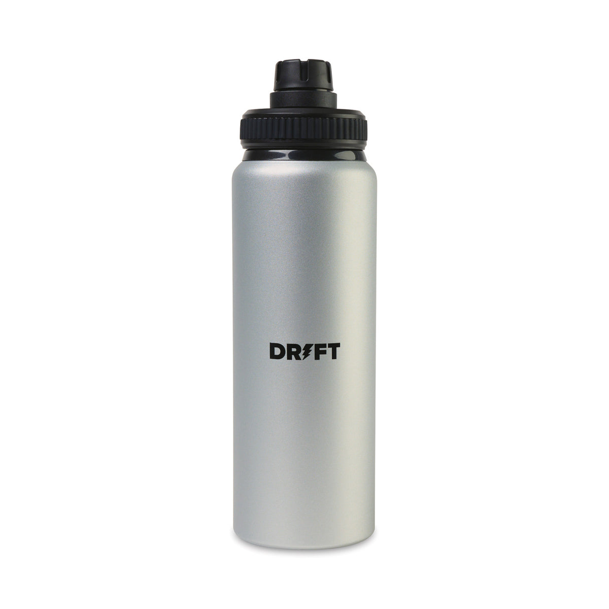 Jett Aluminum Water Bottle with Chug Lid, 32 oz Full Color - Silver - View 1
