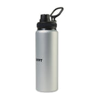 Jett Aluminum Water Bottle with Chug Lid, 32 oz Full Color - Silver - View 2