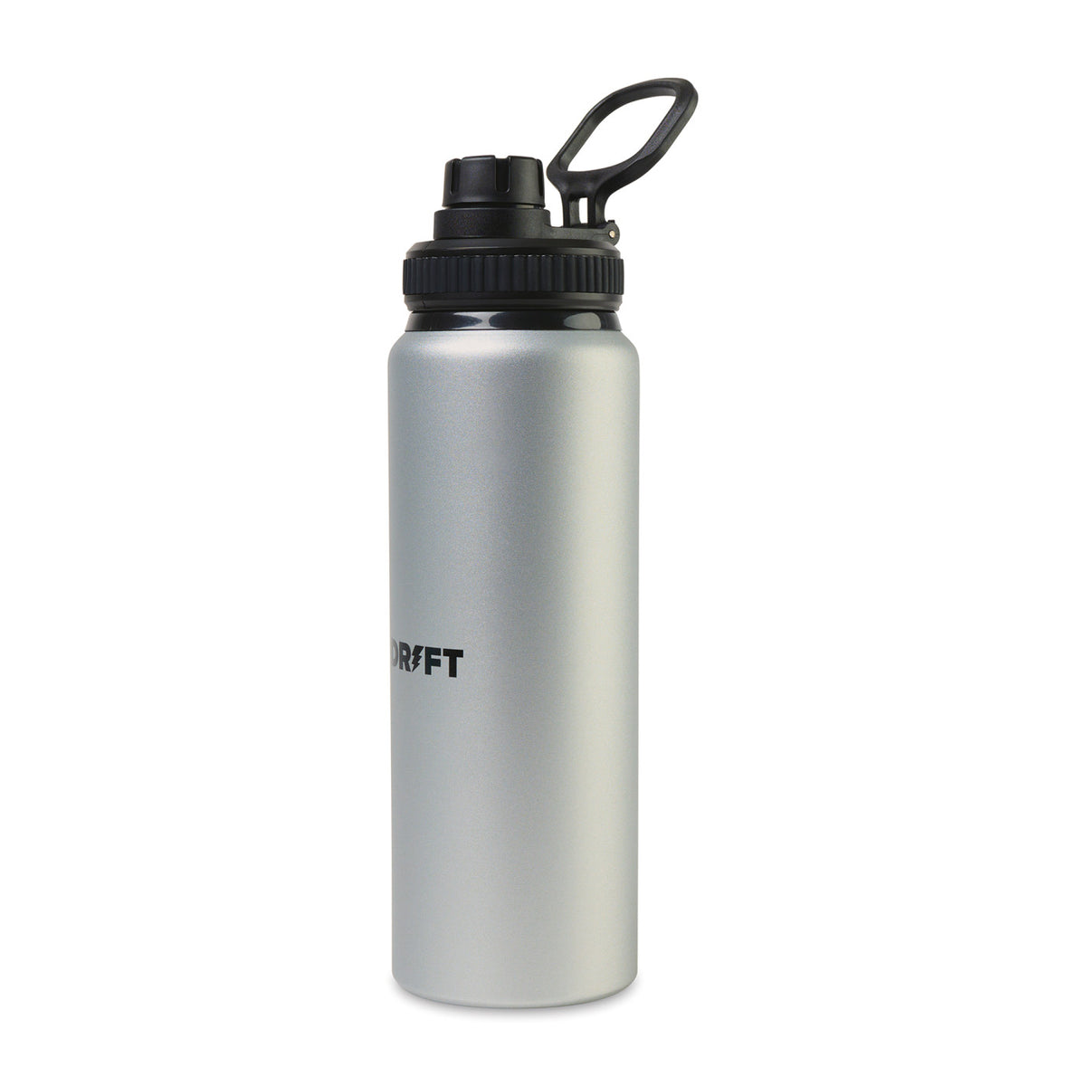 Jett Aluminum Water Bottle with Chug Lid, 32 oz Full Color - Silver - View 2