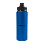 Jett Aluminum Water Bottle with Chug Lid, 32 oz Full Color - Sport Blue - View 1