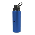 Jett Aluminum Water Bottle with Chug Lid, 32 oz Full Color - Sport Blue - View 2