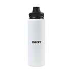 Jett Aluminum Water Bottle with Chug Lid, 32 oz Full Color - White - View 1