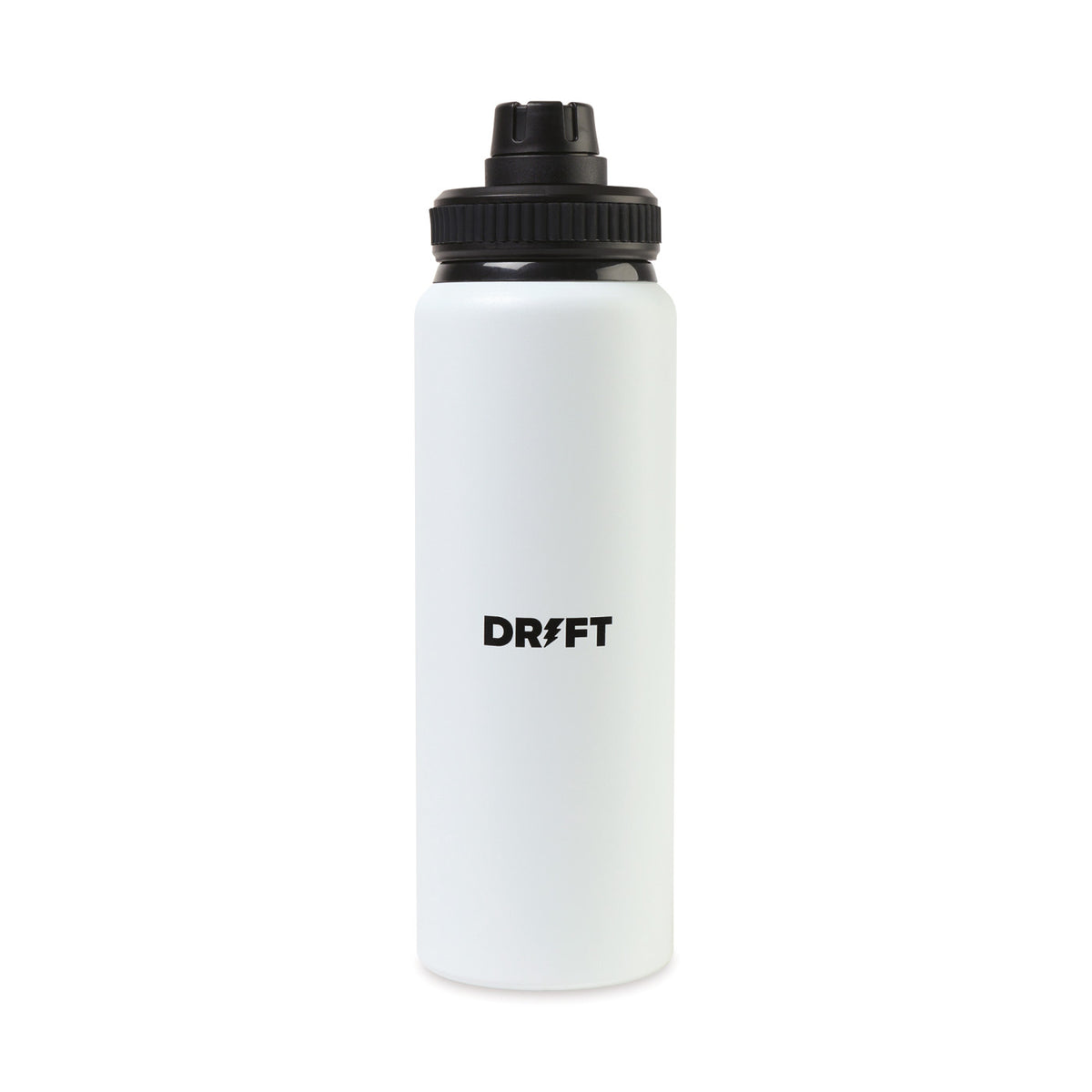 Jett Aluminum Water Bottle with Chug Lid, 32 oz Full Color - White - View 1