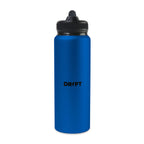 Jett Aluminum Water Bottle with Straw Lid, 32 oz - Sport Blue - View 1