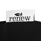 Joel Drawstring Tote Bag in Recycled PET - Black - Tag