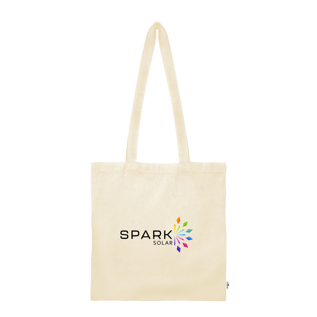 Jones Recycled Cotton Tote Bag, 4 oz - Natural - Colorbrite