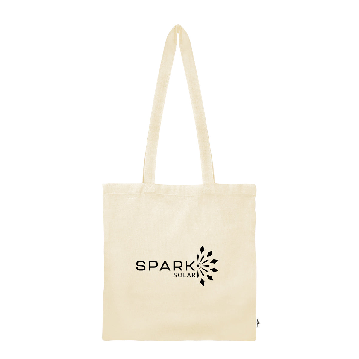 Jones Recycled Cotton Tote Bag, 4 oz - Natural - Silk Screen