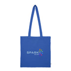 Jones Recycled Cotton Tote Bag, 4 oz - Royal Blue - Colorbrite