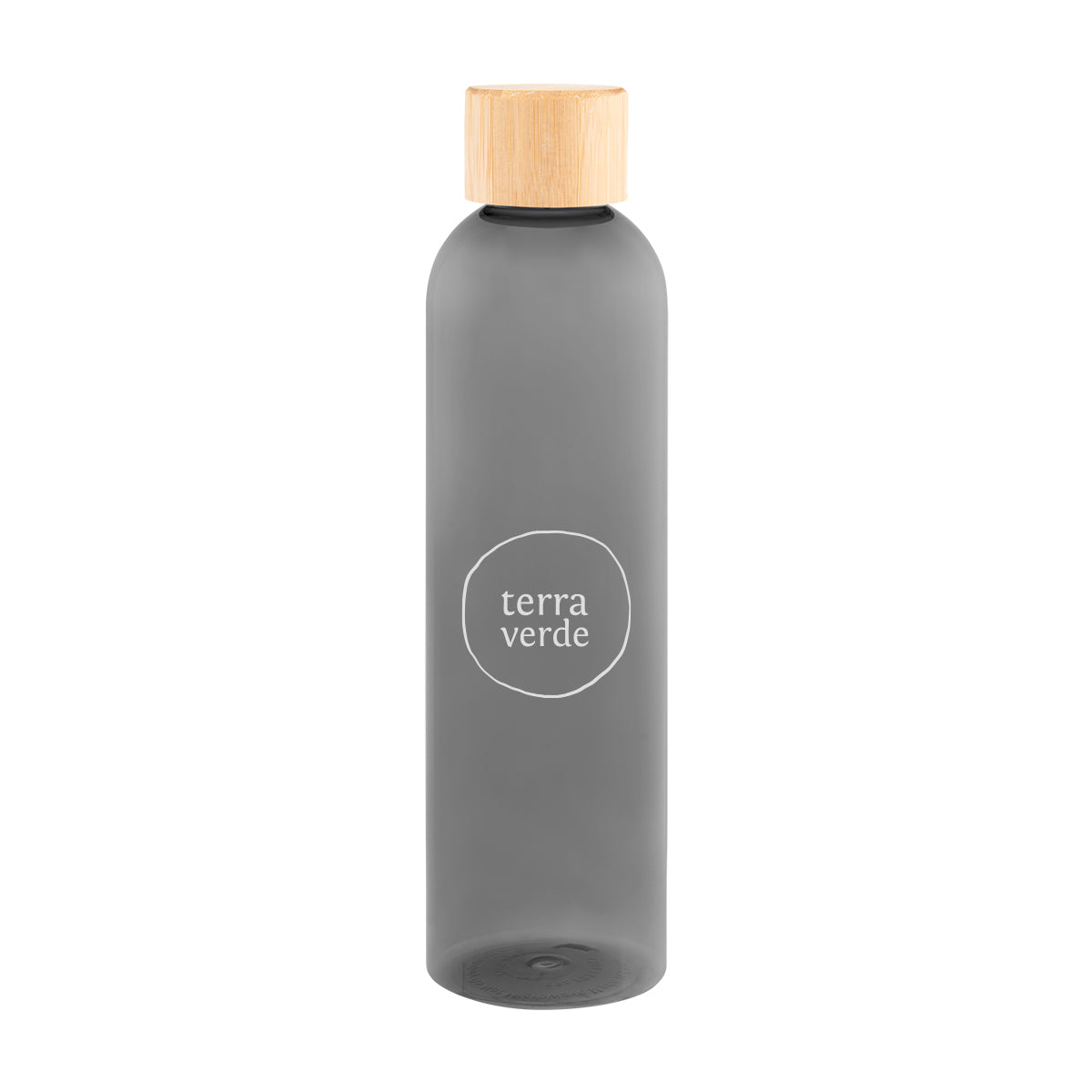 Jordan Bottle with Bamboo Lid, 32 oz - Charcoal - Silk Screen