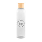 Jordan Bottle with Bamboo Lid, 32 oz - Clear - Silk Screen