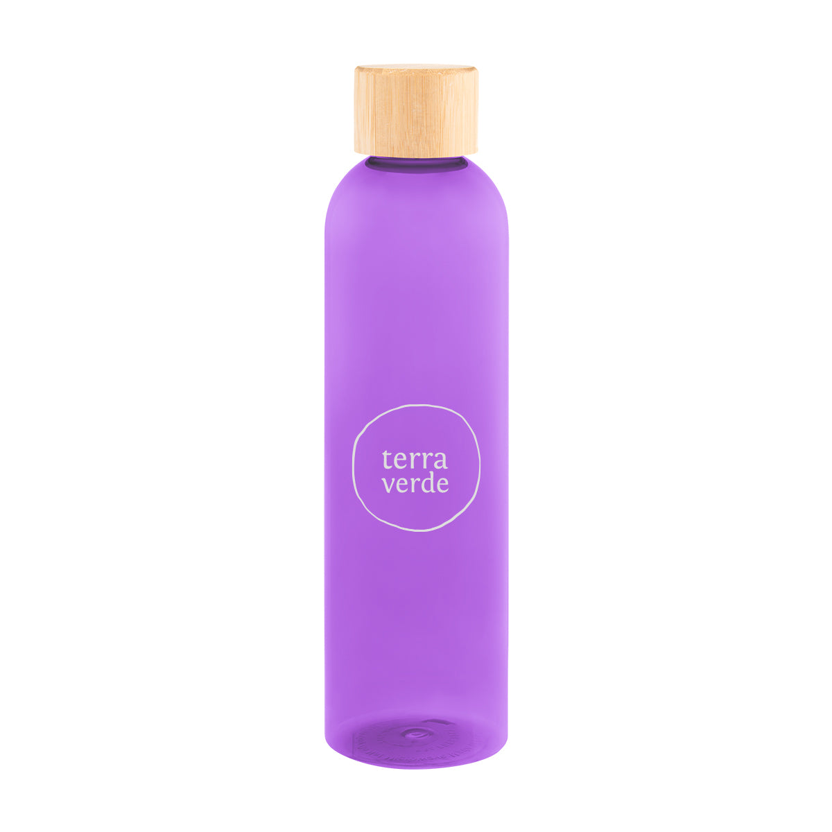 Jordan Bottle with Bamboo Lid, 32 oz - Purple - Silk Screen