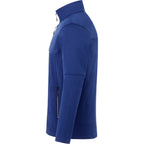 Joris Recycled Waterproof Softshell Jacket for Men Debossing - Metro Blue Heather - Left Side