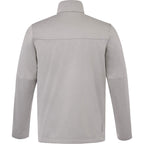 Joris Recycled Waterproof Softshell Jacket for Men Embroidery - Silver Heather - Back