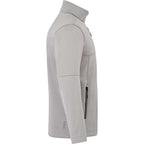 Joris Recycled Waterproof Softshell Jacket for Men Laser Engraving - Silver Heather - Right Side