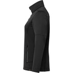 Joris Recycled Waterproof Softshell Jacket for Women Transfer - Black - Left Side
