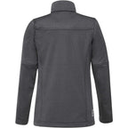 Joris Recycled Waterproof Softshell Jacket for Women Transfer - Heather Dark Charcoal - Back