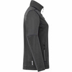 Joris Recycled Waterproof Softshell Jacket for Women Transfer - Heather Dark Charcoal - Right Side