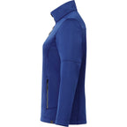 Joris Recycled Waterproof Softshell Jacket for Women Transfer - Metro Blue Heather - Left Side