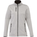 Joris Recycled Waterproof Softshell Jacket for Women Transfer - Silver Heather - Front