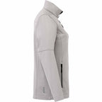 Joris Recycled Waterproof Softshell Jacket for Women Transfer - Silver Heather - Right Side