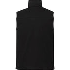Joris Recycled Waterproof Softshell Vest for Men Embroidery - Black - Back