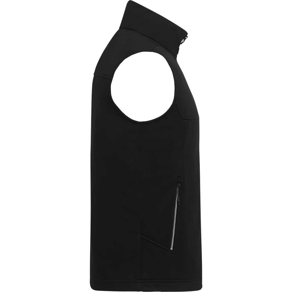 Joris Recycled Waterproof Softshell Vest for Men Laser Engraving - Black - Right Side