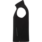 Joris Recycled Waterproof Softshell Vest for Men Transfer - Black - Left Side