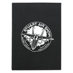 Jotter with Sticky Notes and Page Flags - Black - Silk Screen