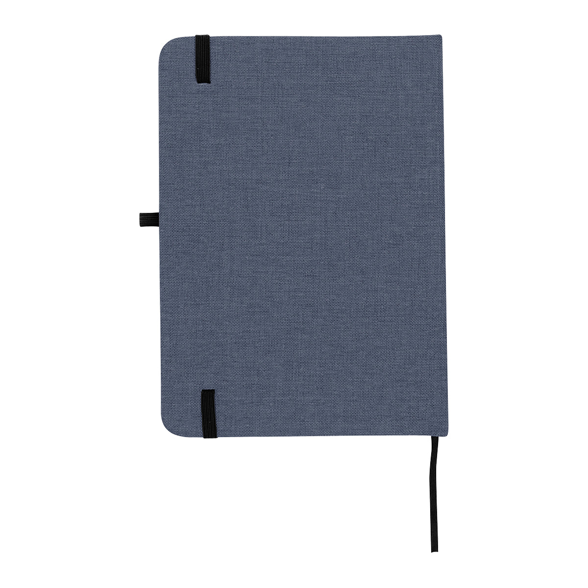 Journal, Heathered - Navy - Back