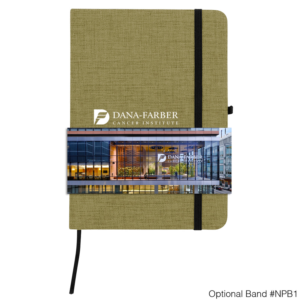 Journal, Heathered - Olive - NPB1_Optional_Band