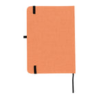 Journal, Heathered - Orange - Back