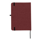 Journal, Heathered - Red - Back