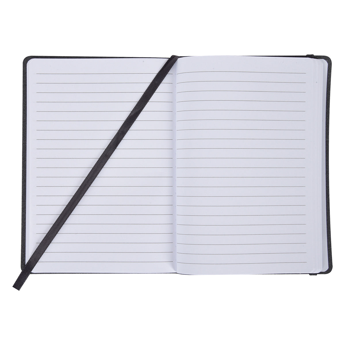 Journal in Recycled Cotton - Gray - Open