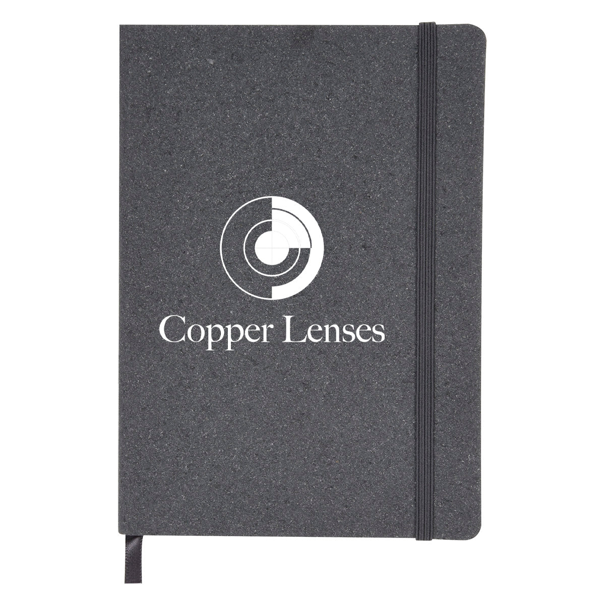 Journal in Recycled Cotton - Gray - Silk Screen