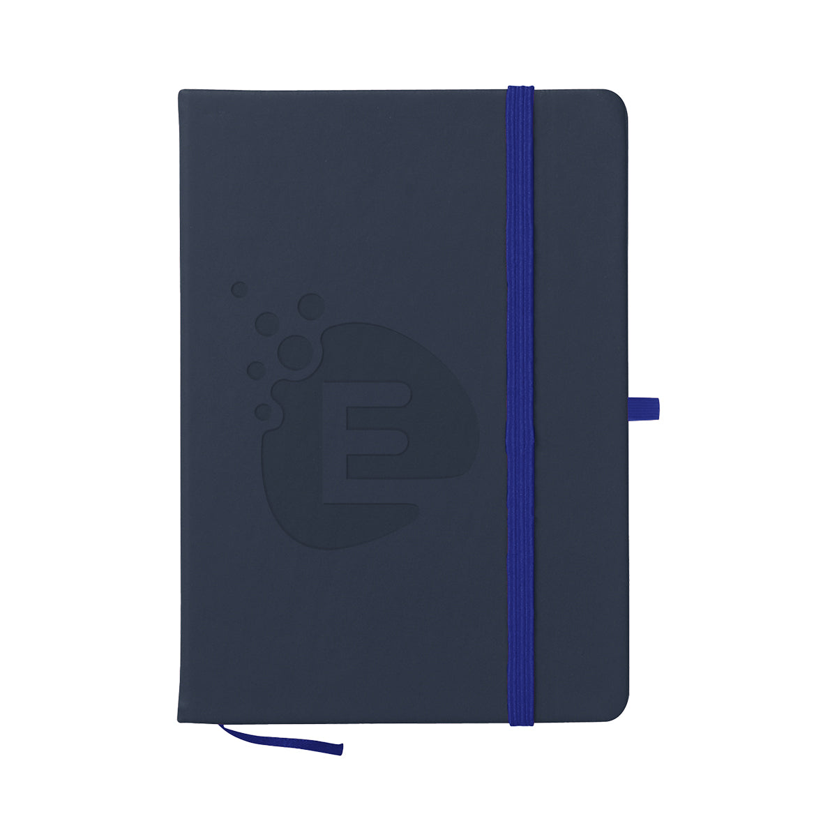 Journal Notebook in Recycled PET Full Color - Blue - Debossing