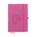 Journal Notebook in Recycled PET Full Color - Fuchsia - Debossing